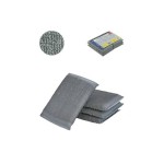 PAQ. 6 UNDS. ALMOHADILLA ABRASIVA INOXIDABLE