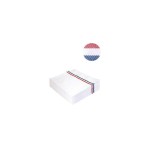 PACK 6 UNDS. PAÑO COCINA SUPERIOR 100% ALG. BLANCO 60 X 55 CM.
